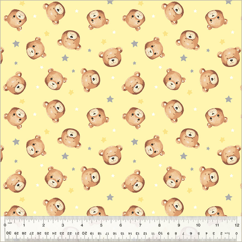 Sweet Dreams, Baby Bear, 100% premium cotton fabric, sold per half metre (112cm wide)