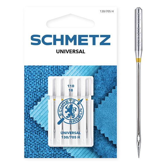 Schmetz 18/110 Universal Machine Needles  - Pack of 5