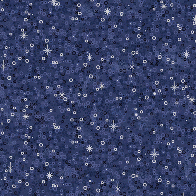 We Love Christmas Navy 100% Premium Cotton Fabric 112cm Wide, Sold per 1/2 Metre