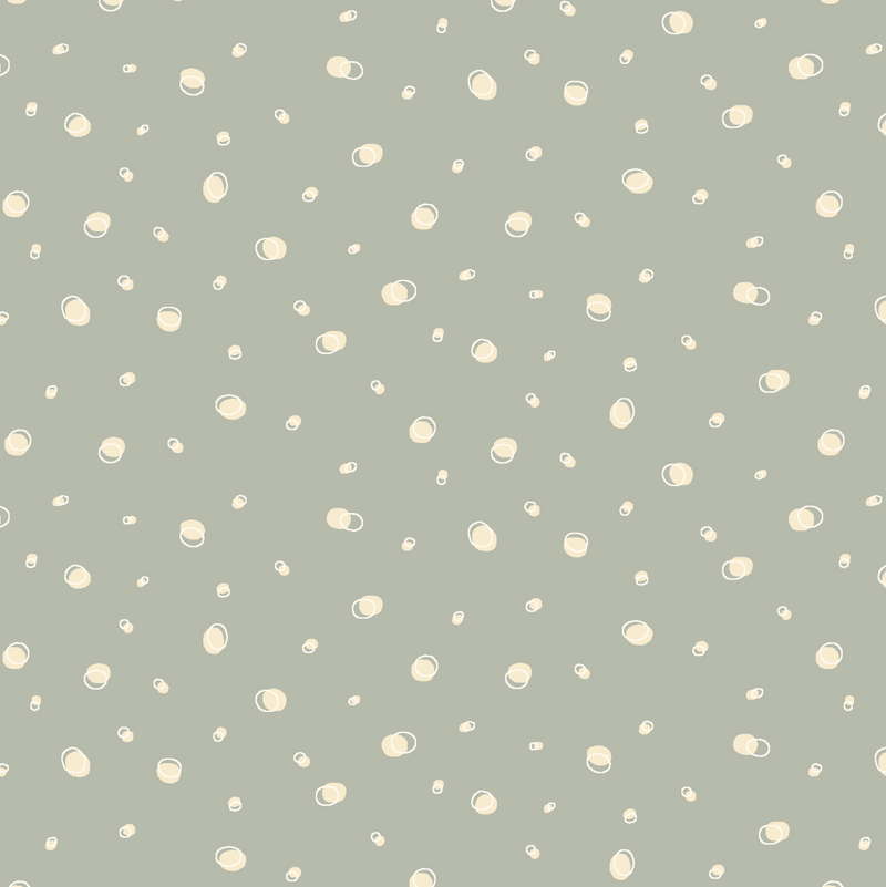 Snowflakes Down Tinsel Lane by Anni Downs - 100% Premium Cotton Fabric - Sold Per Half Metre