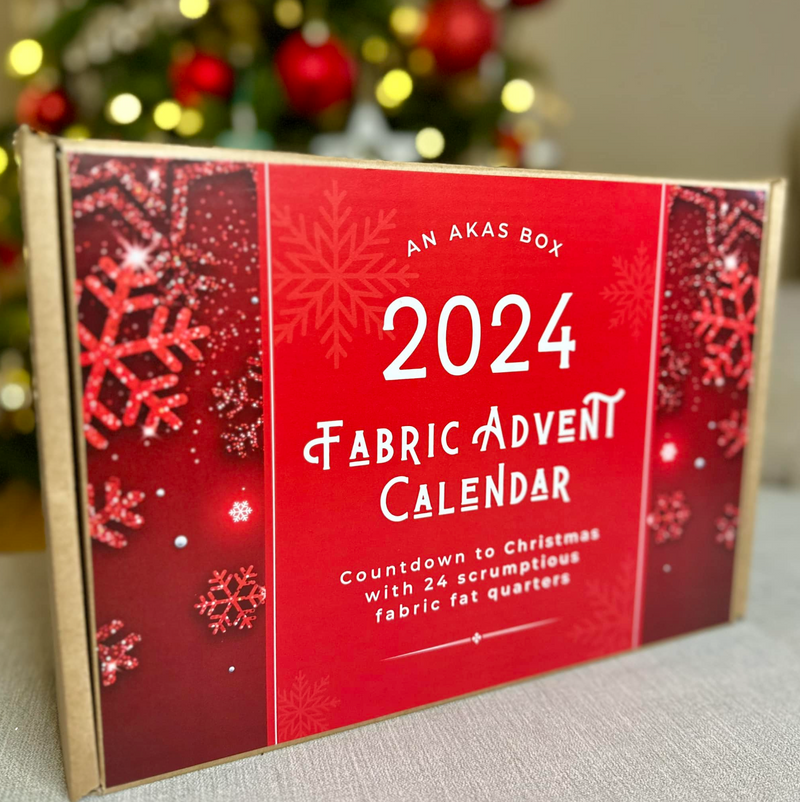 2024 Special Edition Fabric Advent Calendar | Premium Cotton Fabric Fat Quarters