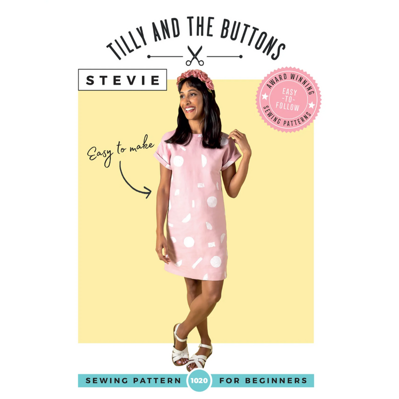 Tilly and the Buttons Stevie Tunic Sewing Pattern Sizes UK 6 - 34